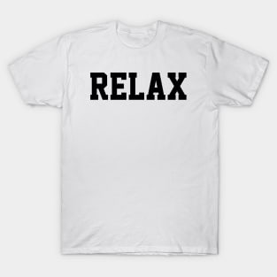 Relax typography T-Shirt